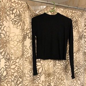 Ambiance Cropped Long Sleeve Top